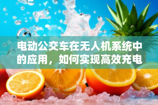 电动公交车在无人机系统中的应用，如何实现高效充电与协同调度？