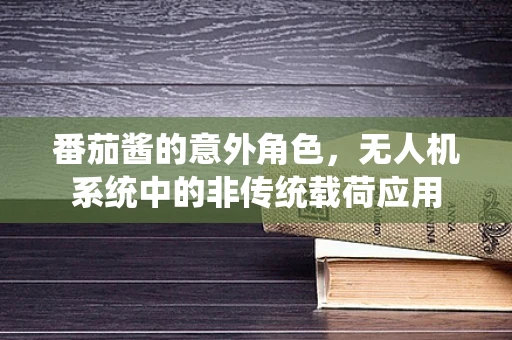 番茄酱的意外角色，无人机系统中的非传统载荷应用