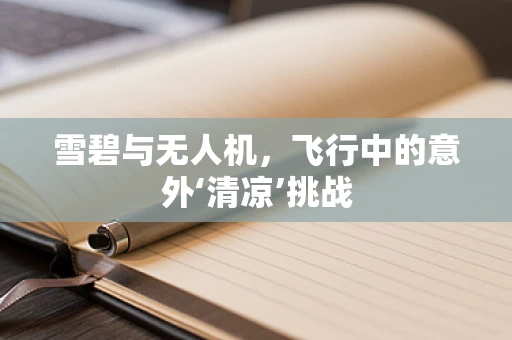 雪碧与无人机，飞行中的意外‘清凉’挑战