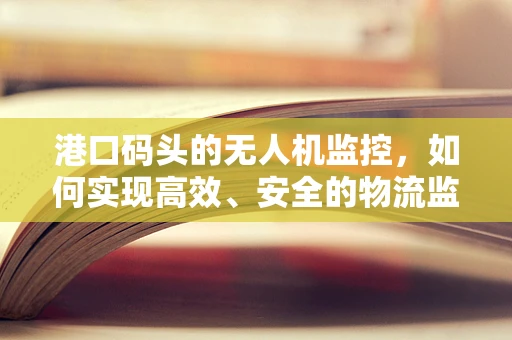 港口码头的无人机监控，如何实现高效、安全的物流监控？