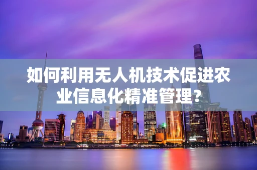 如何利用无人机技术促进农业信息化精准管理？