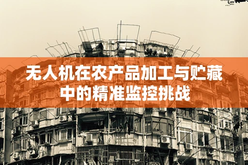 无人机在农产品加工与贮藏中的精准监控挑战