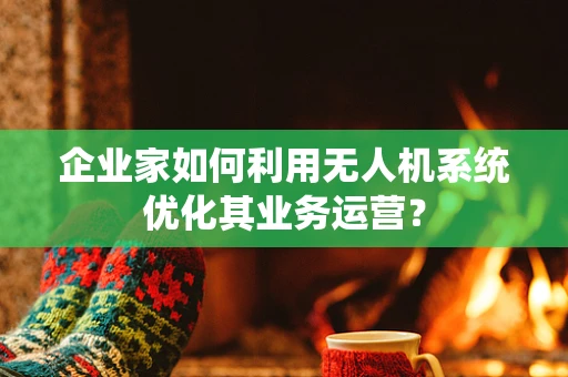 企业家如何利用无人机系统优化其业务运营？