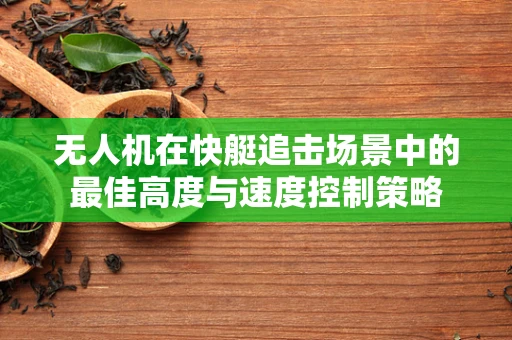 无人机在快艇追击场景中的最佳高度与速度控制策略