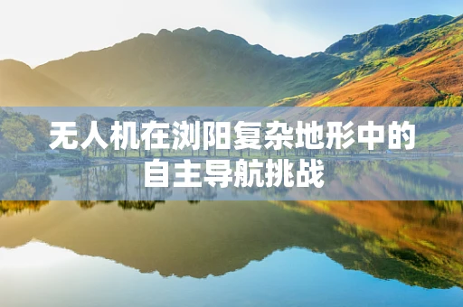 无人机在浏阳复杂地形中的自主导航挑战