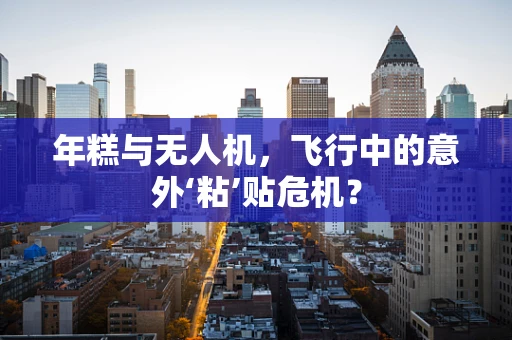 年糕与无人机，飞行中的意外‘粘’贴危机？