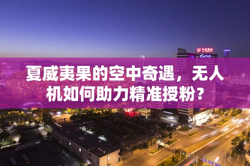 夏威夷果的空中奇遇，无人机如何助力精准授粉？