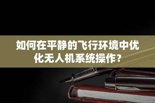 如何在平静的飞行环境中优化无人机系统操作？