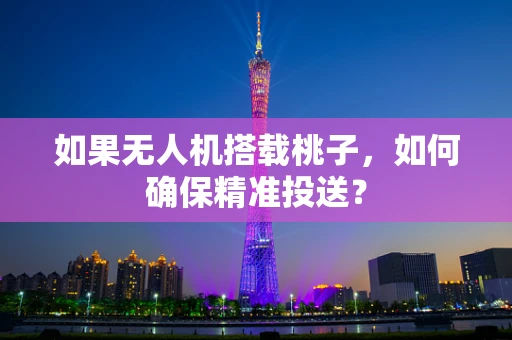 如果无人机搭载桃子，如何确保精准投送？