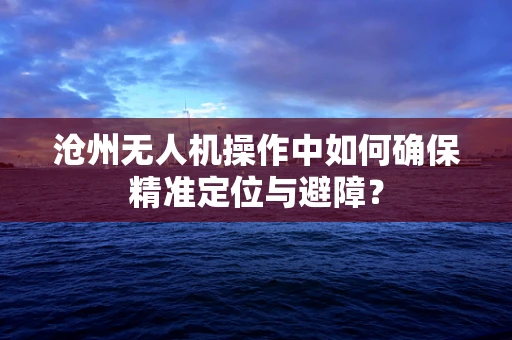沧州无人机操作中如何确保精准定位与避障？
