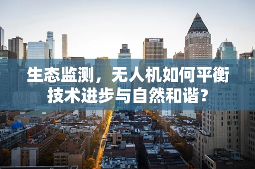 生态监测，无人机如何平衡技术进步与自然和谐？