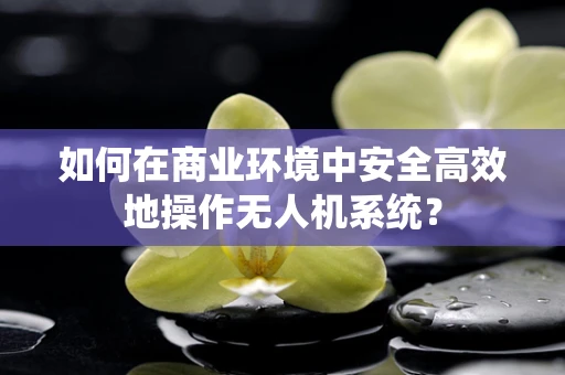 如何在商业环境中安全高效地操作无人机系统？
