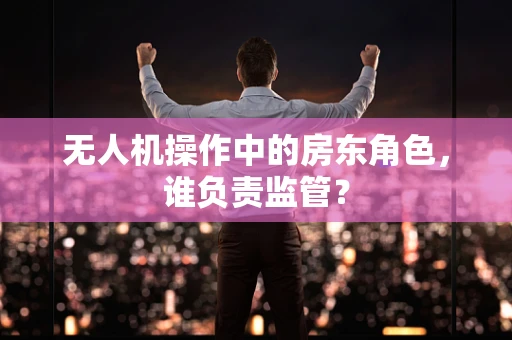 无人机操作中的房东角色，谁负责监管？
