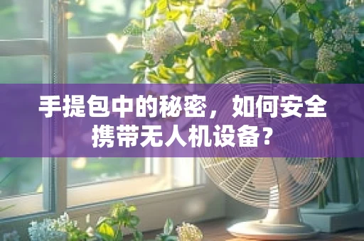 手提包中的秘密，如何安全携带无人机设备？