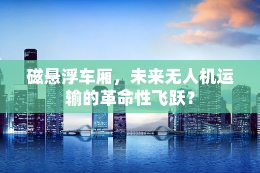 磁悬浮车厢，未来无人机运输的革命性飞跃？