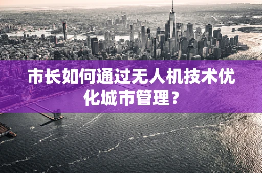 市长如何通过无人机技术优化城市管理？