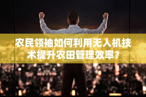 农民领袖如何利用无人机技术提升农田管理效率？