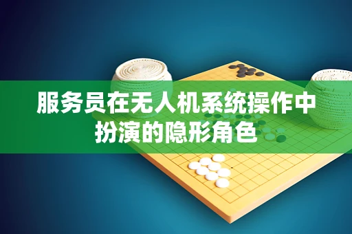服务员在无人机系统操作中扮演的隐形角色
