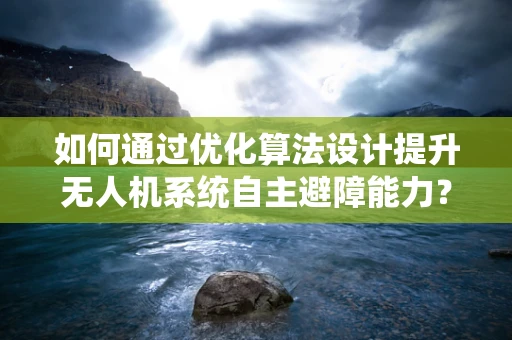 如何通过优化算法设计提升无人机系统自主避障能力？