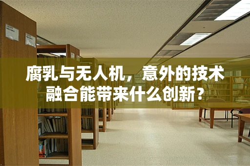 腐乳与无人机，意外的技术融合能带来什么创新？