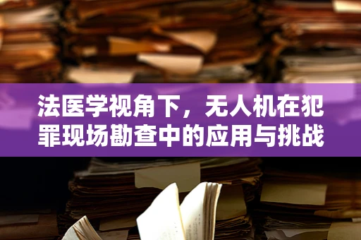 法医学视角下，无人机在犯罪现场勘查中的应用与挑战