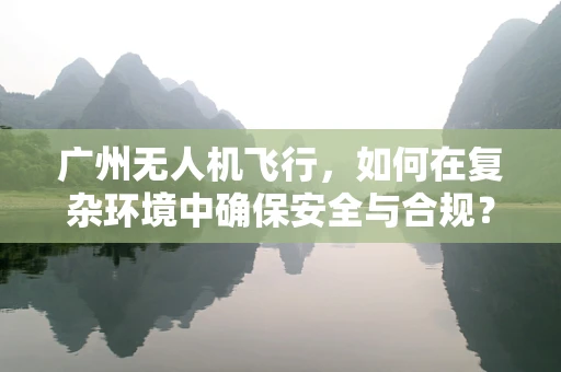 广州无人机飞行，如何在复杂环境中确保安全与合规？