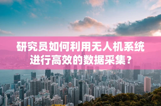 研究员如何利用无人机系统进行高效的数据采集？