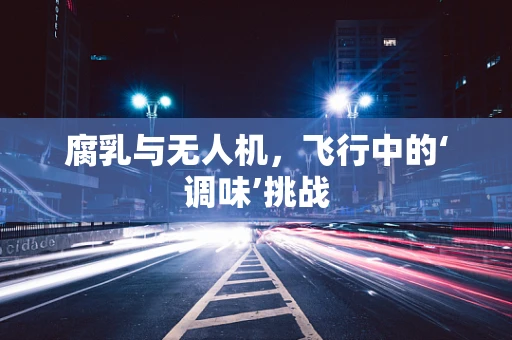 腐乳与无人机，飞行中的‘调味’挑战