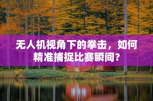 无人机视角下的拳击，如何精准捕捉比赛瞬间？