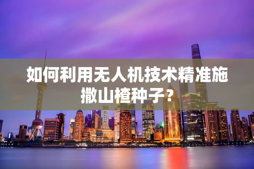 如何利用无人机技术精准施撒山楂种子？