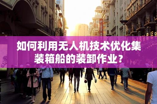 如何利用无人机技术优化集装箱船的装卸作业？