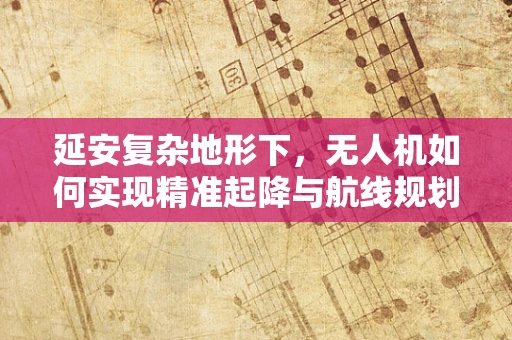 延安复杂地形下，无人机如何实现精准起降与航线规划？