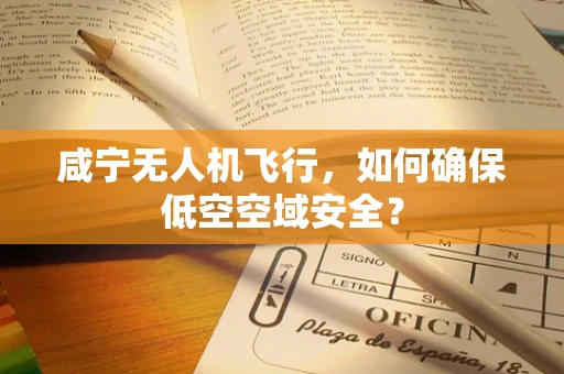 咸宁无人机飞行，如何确保低空空域安全？