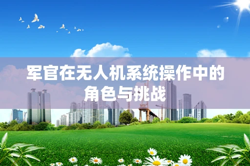 军官在无人机系统操作中的角色与挑战