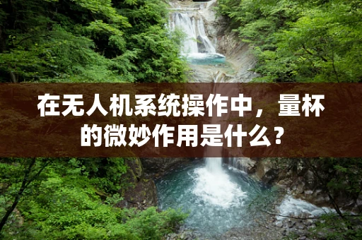 在无人机系统操作中，量杯的微妙作用是什么？