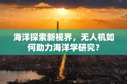 海洋探索新视界，无人机如何助力海洋学研究？