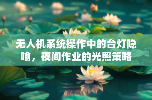 无人机系统操作中的台灯隐喻，夜间作业的光照策略