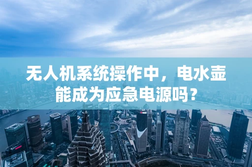 无人机系统操作中，电水壶能成为应急电源吗？