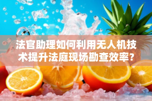 法官助理如何利用无人机技术提升法庭现场勘查效率？