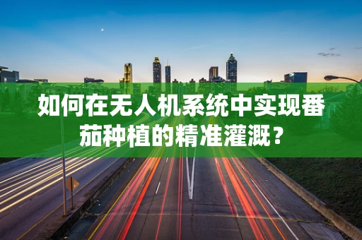 如何在无人机系统中实现番茄种植的精准灌溉？