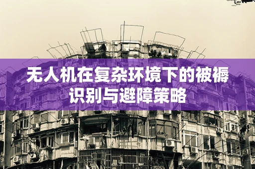 无人机在复杂环境下的被褥识别与避障策略
