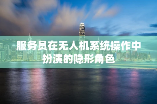 服务员在无人机系统操作中扮演的隐形角色