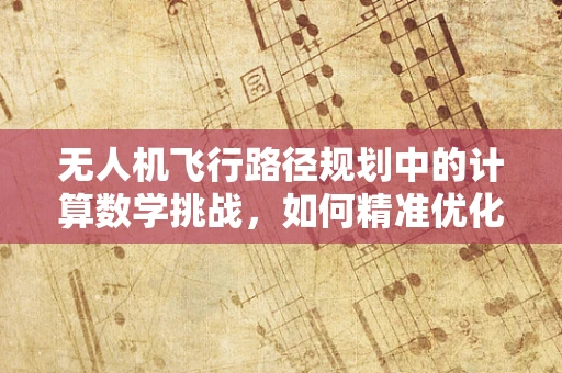 无人机飞行路径规划中的计算数学挑战，如何精准优化飞行轨迹？