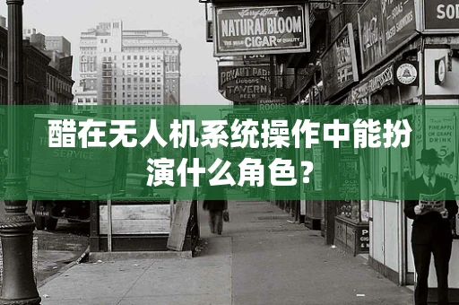 醋在无人机系统操作中能扮演什么角色？