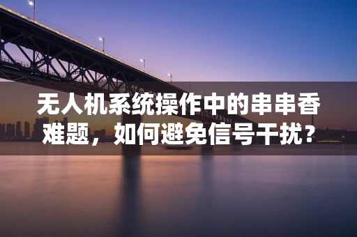 无人机系统操作中的串串香难题，如何避免信号干扰？