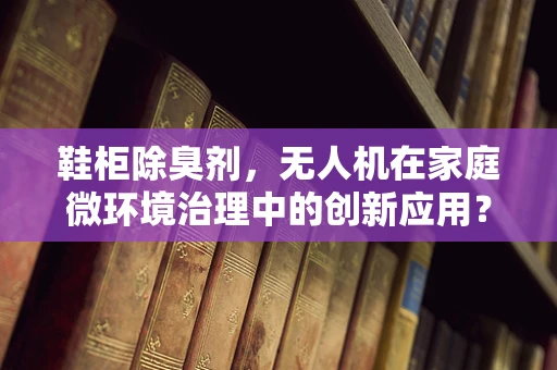 鞋柜除臭剂，无人机在家庭微环境治理中的创新应用？