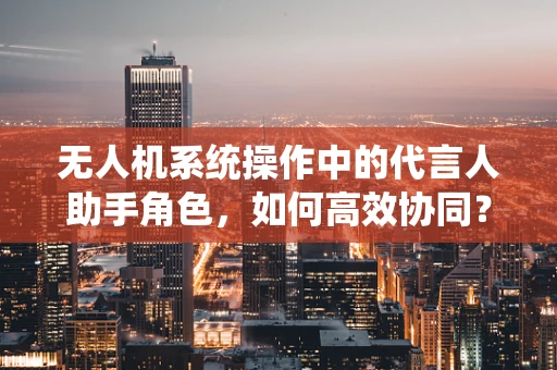 无人机系统操作中的代言人助手角色，如何高效协同？