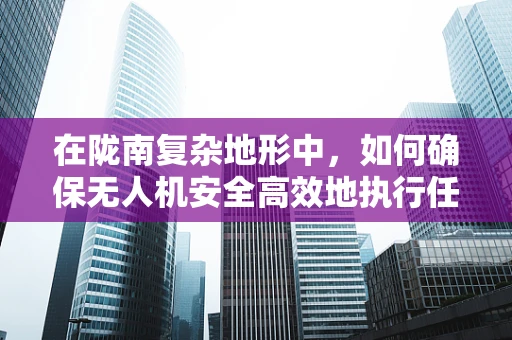 在陇南复杂地形中，如何确保无人机安全高效地执行任务？