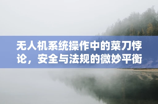 无人机系统操作中的菜刀悖论，安全与法规的微妙平衡