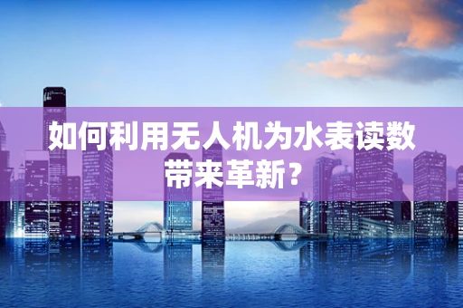 如何利用无人机为水表读数带来革新？